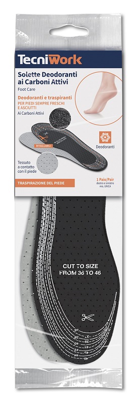 SOLETTE DEODORANTI AI CARBONI ATTIVI 1 PAIO - Farmacianumberone.it