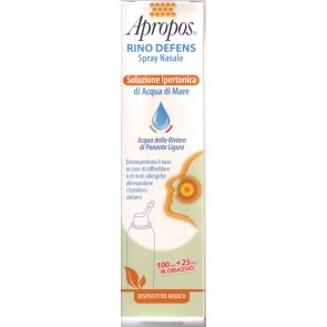 APROPOS RINO DEFENS SOLUZIONE IPERTONICA 125 ML - Farmacianumberone.it
