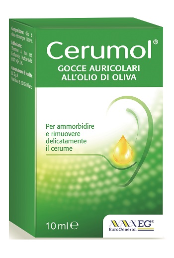 CERUMOL GOCCE AURICOLARI 10 ML - Farmacianumberone.it