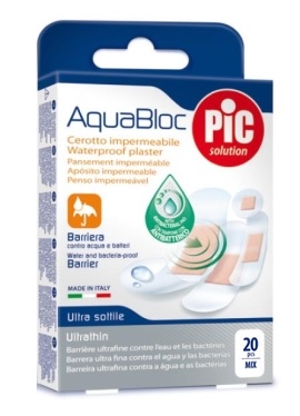 CEROTTO PIC AQUABLOC MIX ANTIBATTERICO 20 PEZZI - Farmacianumberone.it