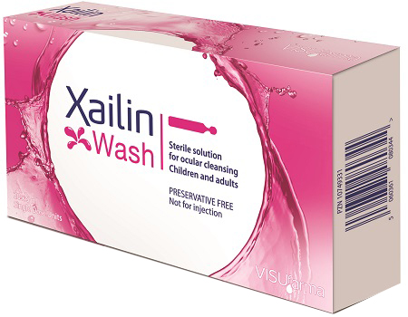 XAILIN WASH SOLUZIONE STERILE OCULARE 20 FLACONCINI 5 ML MONODOSE - Farmacianumberone.it