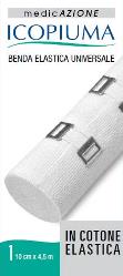 BENDA ELASTICA ICOPIUMA UNIVERSALE CM 10 X 4,5 MT 1 PEZZO - Farmacianumberone.it