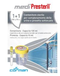 CONTENITORE URINA + PROVETTA MEDIPRESTERIL - Farmacianumberone.it
