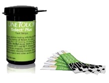 STRISCE MISURAZIONE GLICEMIA ONETOUCH SELECT PLUS 25 STRISCE - Farmacianumberone.it