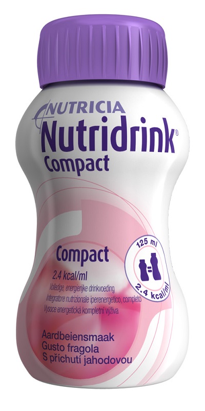 NUTRIDRINK COMPACT FRAGOLA 4X125 ML - Farmacianumberone.it