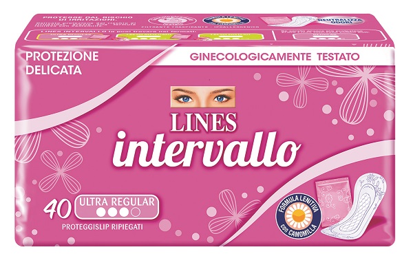 PROTEGGISLIP LINES INTERVALLO RIPIEGATO 40 PEZZI - Farmacianumberone.it