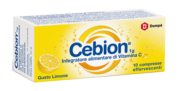 CEBION EFFERVESCENTE VITAMINA C LIMONE 10 COMPRESSE - Farmacianumberone.it