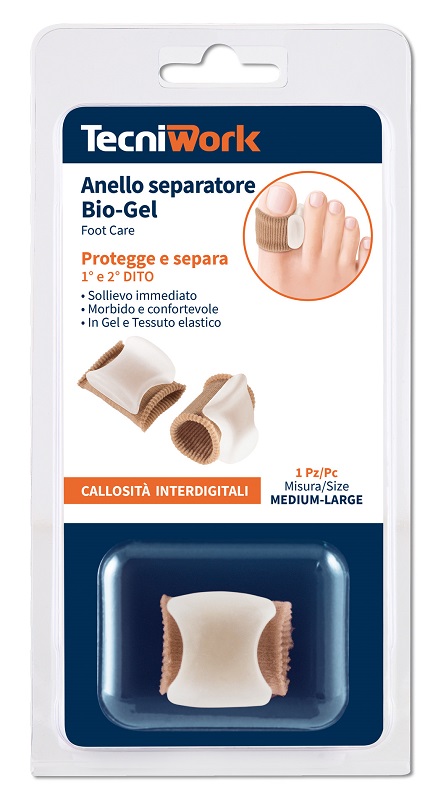 BIO-GEL ANELLO SEPARATORE PER ALLUCE M/L 1 PEZZO - Farmacianumberone.it