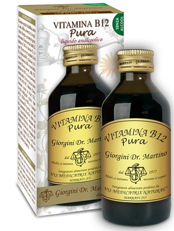 VITAMINA B12 PURA 100 ML LIQUIDO ANALCOLICO - Farmacianumberone.it