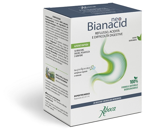 NEOBIANACID 20 BUSTINE MONODOSE 1,55 G - Farmacianumberone.it