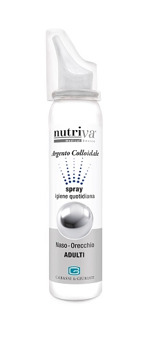 NUTRIVA ARGENTO COLLOIDALE NASO/ORECCHIE 100 ML - Farmacianumberone.it