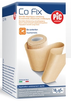 BENDA ELASTICA PIC CO FIX AUTOADESIVA 8X5CM MEDIUM - Farmacianumberone.it