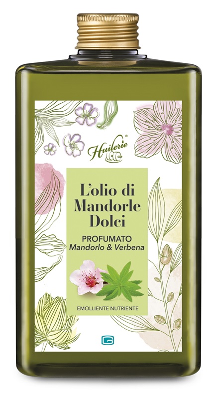 HUILERIE L'OLIO DI MANDORLE DOLCI PROFUMATO MANDORLO & VERBENA 300 ML - Farmacianumberone.it