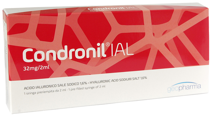SIRINGA INTRA-ARTICOLARE CONDRONIL IAL ACIDO IALURONICO 1,6% 2 ML - Farmacianumberone.it