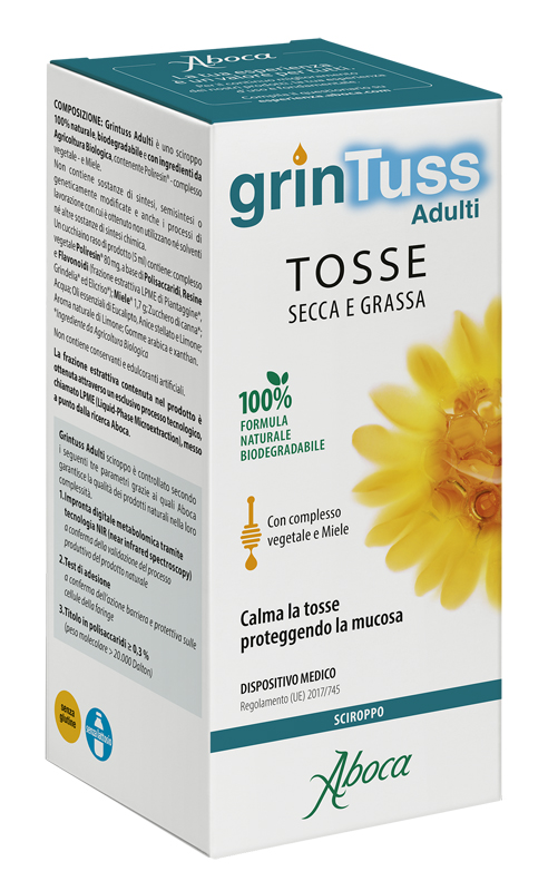 GRINTUSS ADULTI SCIROPPO 180 G - Farmacianumberone.it