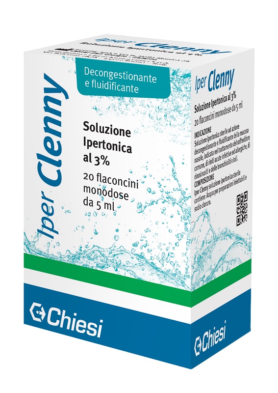 IPER CLENNY SOLUZIONE IPERTONICA MONODOSE 20 FLACONI 2 ML - Farmacianumberone.it