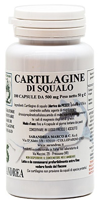 CARTILAGINE DI SQUALO 100 CAPSULE - Farmacianumberone.it