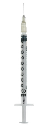 SIRINGA PER INSULINA EXTRAFINE 1ML 100 UI AGO REMOVIBILE 27 GAUGE 0,40X12 MM 1 PEZZO - Farmacianumberone.it