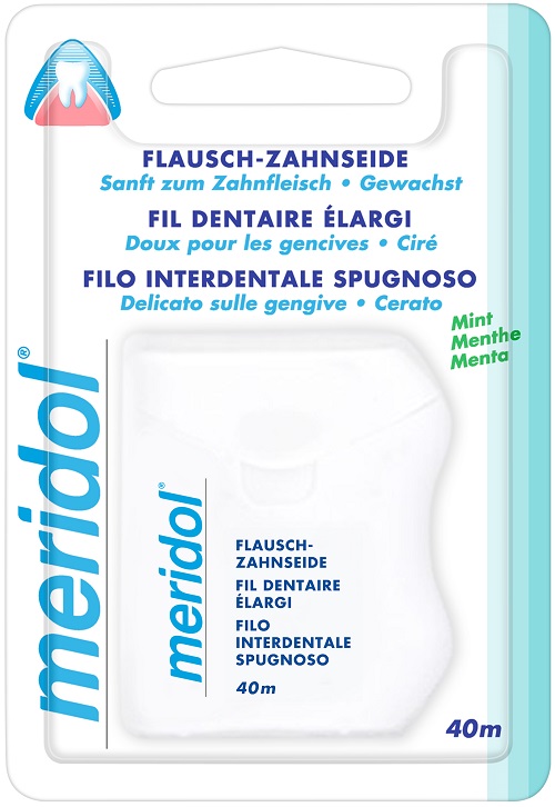 MERIDOL EXPANDED FILO INTERDENTALE 40 METRI - Farmacianumberone.it