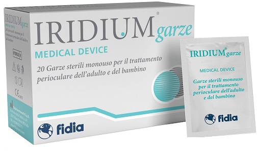 IRIDIUM GARZA OCULARE MEDICATA IN TESSUTO NON TESSUTO 20 PEZZI - Farmacianumberone.it