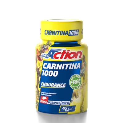 PROACTION CARNITINA 1000 45 COMPRESSE - Farmacianumberone.it