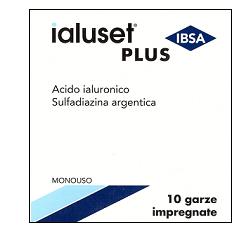 GARZA MEDICATA IALUSET 10X10 CM 10 PEZZI - Farmacianumberone.it