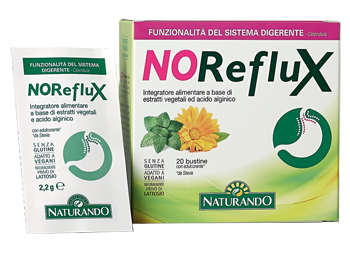 NOREFLUX INTEGRATORE ALIMENTARE 20 BUSTINE - Farmacianumberone.it