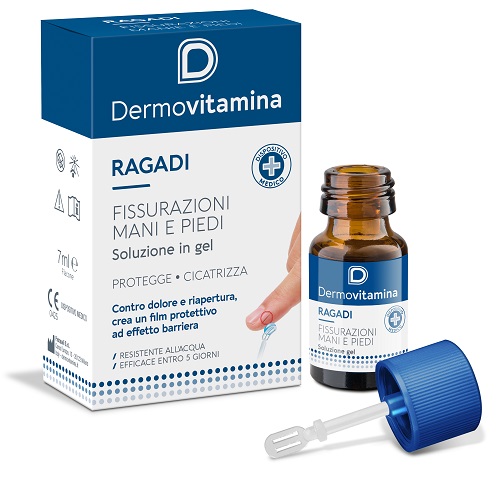 DERMOVITAMINA RAGADI GEL MANI E PIEDI 7 ML - Farmacianumberone.it