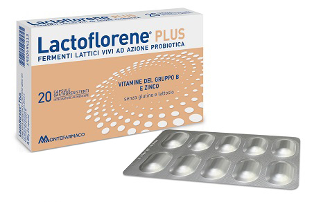 LACTOFLORENE PLUS 20 CAPSULE GASTRORESISTENTI - Farmacianumberone.it