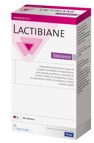 LACTIBIANE TOLERANCE 30 CAPSULE - Farmacianumberone.it