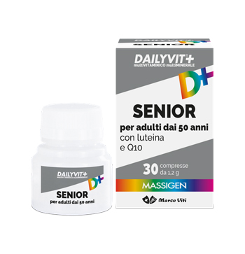 MASSIGEN SENIOR MULTIVITAMINICO E MULTIMINERALE 30 COMPRESSE RIVESTITE - Farmacianumberone.it