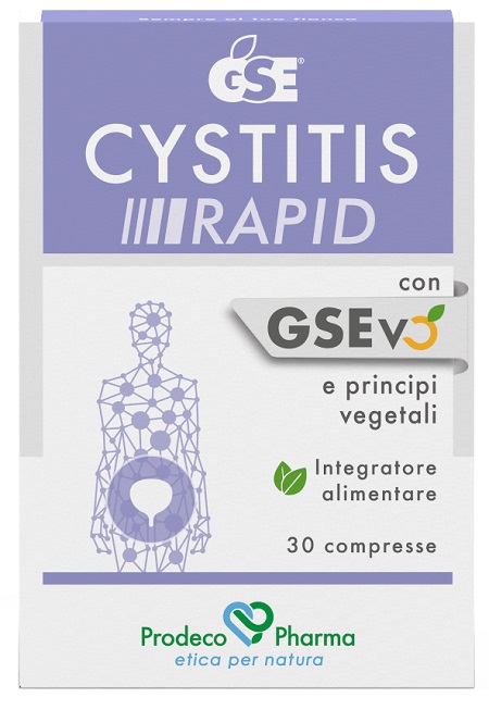 GSE CYSTITIS RAPID 30 COMPRESSE - Farmacianumberone.it