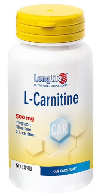 LONGLIFE L-CARNITINE 60 CAPSULE DI GELATINA DA 960 MG - Farmacianumberone.it