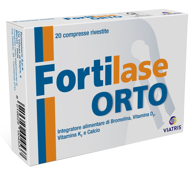 FORTILASE ORTO 20 COMPRESSE RIVESTITE - Farmacianumberone.it
