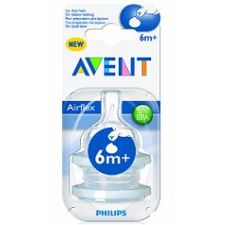 AVENT TETTARELLA FESSURA A Y PER LIQUIDI DENSI Y 2 PEZZI - Farmacianumberone.it
