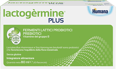 LACTOGERMINE PLUS FERMENTI LATTICI 10 FLACONCINI - Farmacianumberone.it