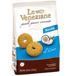 LE VENEZIANE BISCOTTI COCCO 250 G - Farmacianumberone.it