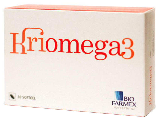 KRIOMEGA 3 30 CAPSULE SOFTGEL - Farmacianumberone.it