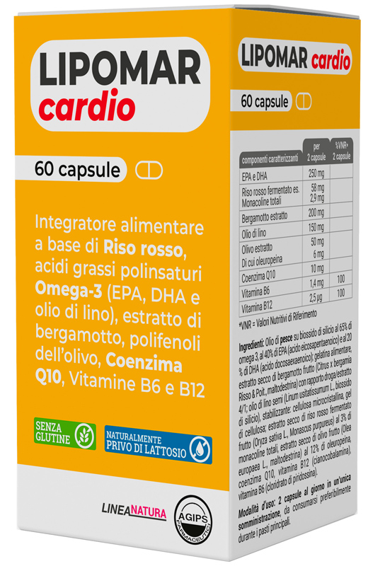 LIPOMAR CARDIO 60 CAPSULE - Farmacianumberone.it