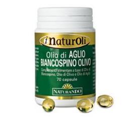 I NATUROLI OLIO DI AGLIO BIANCOSPINO OLIVO 70 PERLE - Farmacianumberone.it