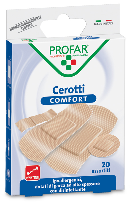 COMFORT 20 CEROTTO ASSORTITI PROFAR - Farmacianumberone.it