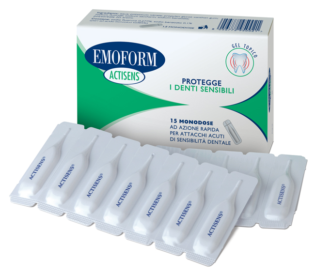 EMOFORM ACTISENS GEL 15 FIALE DA 2 ML - Farmacianumberone.it
