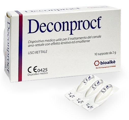 DECONPROCT SUPPOSTE 10 PEZZI - Farmacianumberone.it