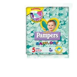 PAMPERS BABY DRY JUNIOR PACCO DOPPIO 46 PEZZI - Farmacianumberone.it