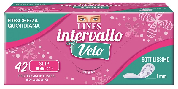 LINES INTERVALLO VELO SLIP 42 PEZZI COUPON - Farmacianumberone.it