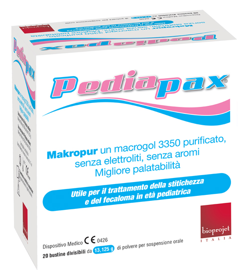 PEDIAPAX POLVERE 20 BUSTINE 13,125 G - Farmacianumberone.it