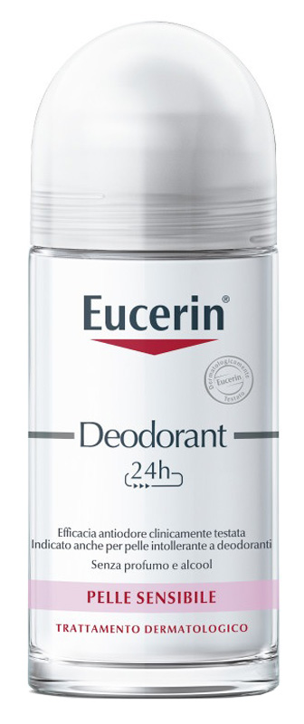 EUCERIN DEODORANTE ROLL-ON PELLI SENSIBILI 50 ML - Farmacianumberone.it
