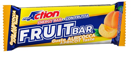 PROACTION FRUIT BAR BARRETTA ENERGETICA ALL'ALBICOCCA 40 G - Farmacianumberone.it