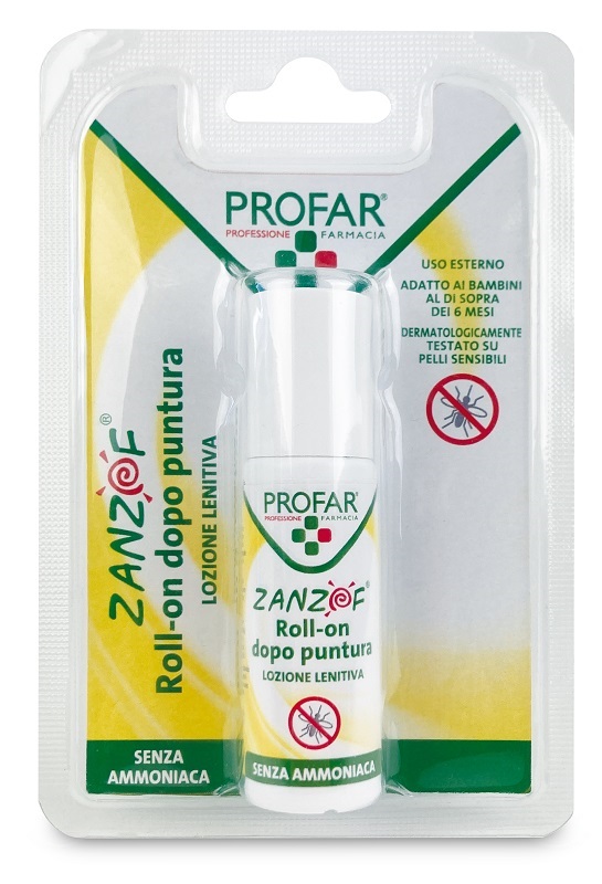 ZANZOF LOZIONE POST PUNTURA SENZA AMMONIACA ROLL-ON 20 ML PROFAR - Farmacianumberone.it