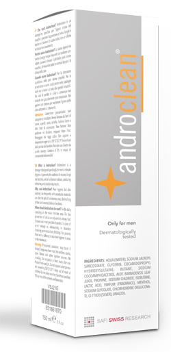 ANDROCLEAN DETERGENTE INTIMO MASCHILE 150ML - Farmacianumberone.it